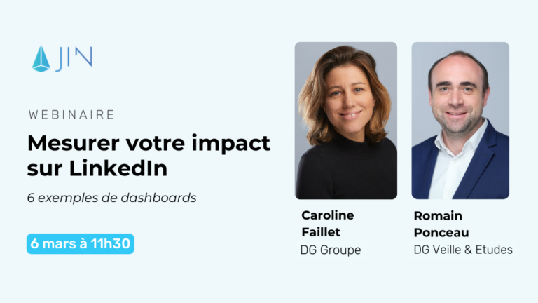 Webinaire : Mesurer l’impact de votre communication sur Linkedin