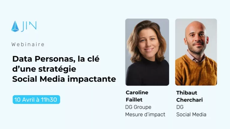 Webinaire : Data Personas, la clé d&rsquo;une stratégie Social Media impactante