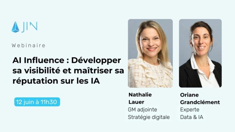 Webinaire : Développer sa visibilité et maîtriser sa réputation sur les IA