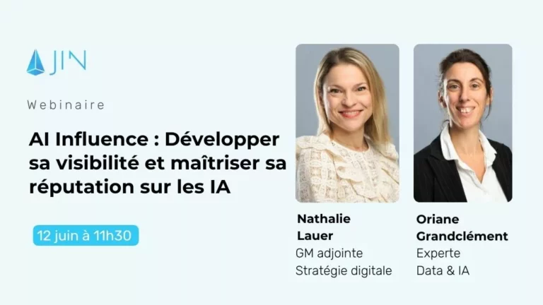 Webinaire : Développer sa visibilité et maîtriser sa réputation sur les IA