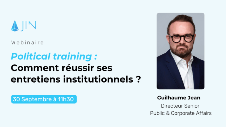 [Webinaire] Political training : Comment réussir ses entretiens institutionnels ?