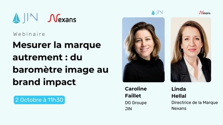 [Webinaire] Mesurer la marque autrement : du baromètre image au brand impact