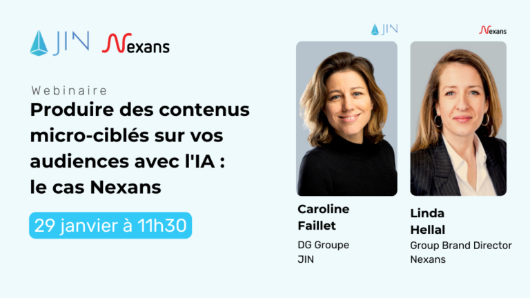 [Webinaire] Produire des contenus micro-ciblés sur vos audiences avec l&rsquo;IA : le cas Nexans