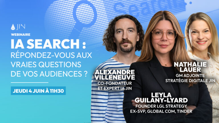 [WEBINAR] IA Search : répondez-vous aux vraies questions de vos audiences ?