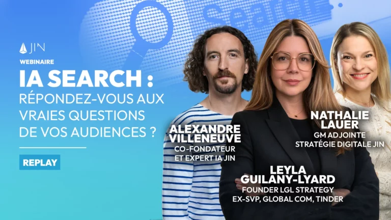 [REPLAY WEBINAR] IA Search : répondez-vous aux vraies questions de vos audiences ?