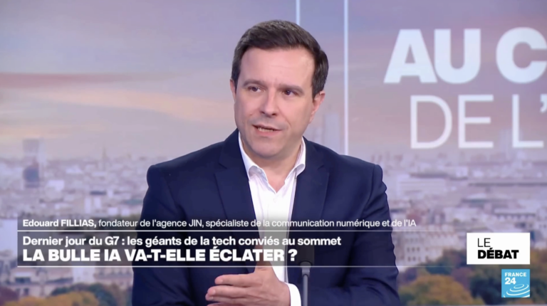 La bulle IA va-t-elle éclater ? – Edouard Fillias sur France 24 [Vidéo]