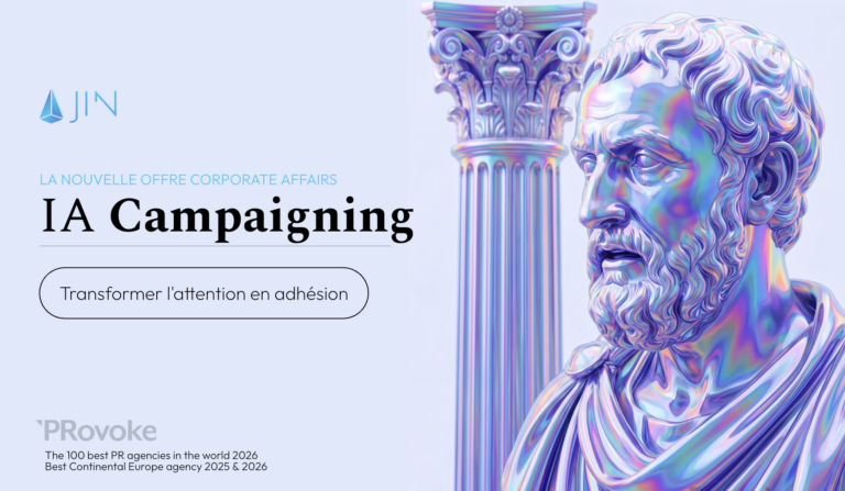 L’agence JIN lance “AI Campaigning” : sa nouvelle offre corporate 