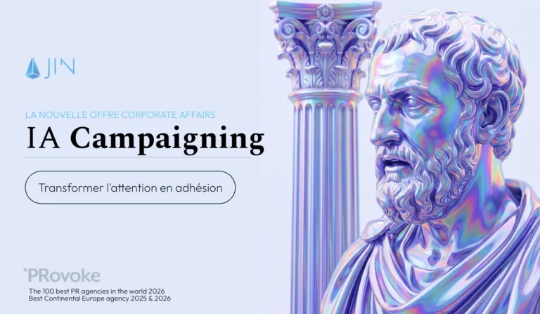 L’agence JIN lance “AI Campaigning” : sa nouvelle offre corporate 