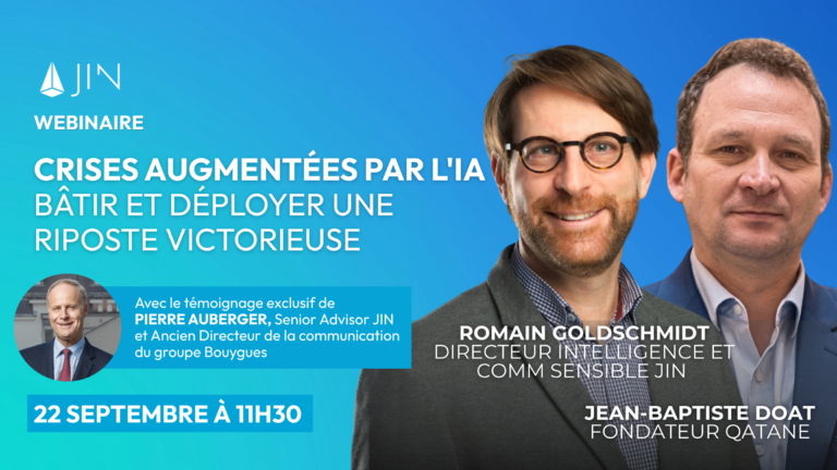 [WEBINAR] Crises augmentées par l&rsquo;IA : Bâtir et déployer une riposte victorieuse