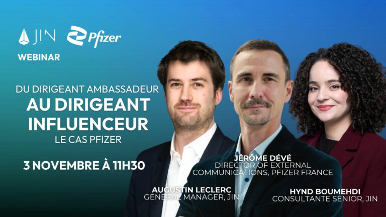 [WEBINAR] Du Dirigeant ambassadeur au Dirigeant influenceur : Le cas Pfizer